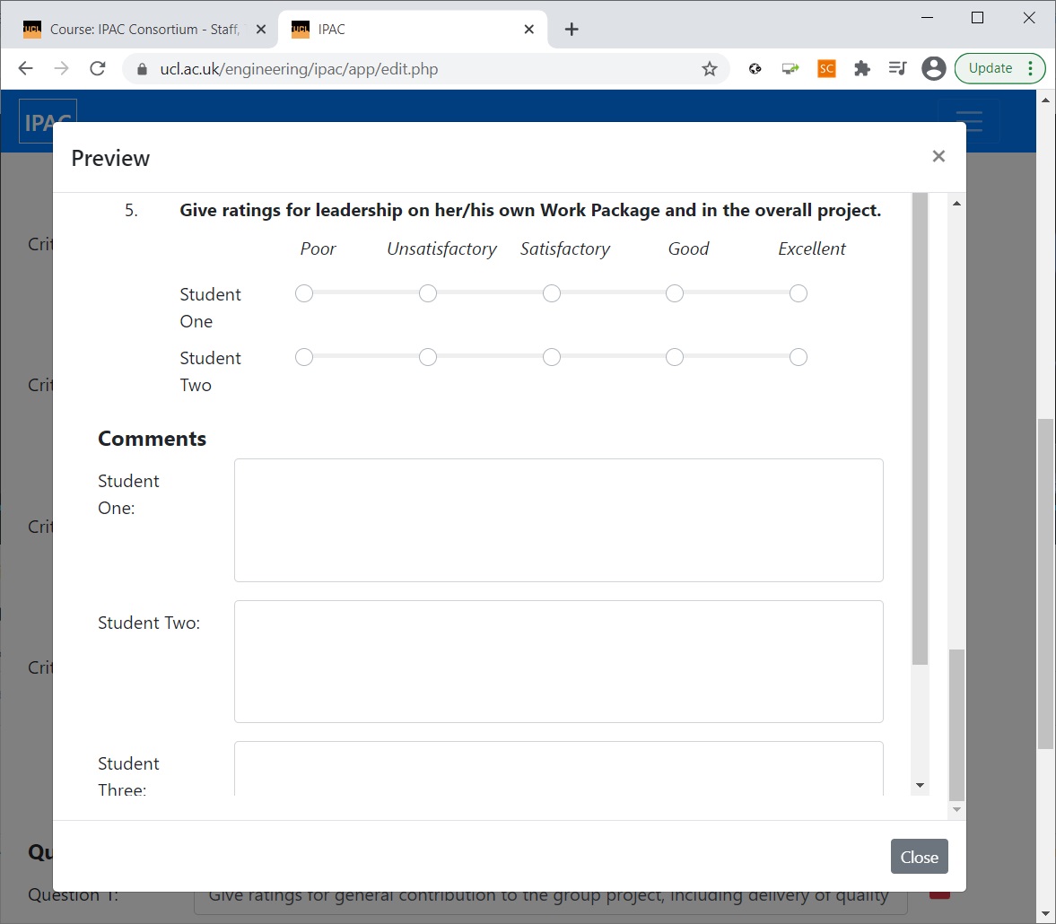 Questionnaire preview 3