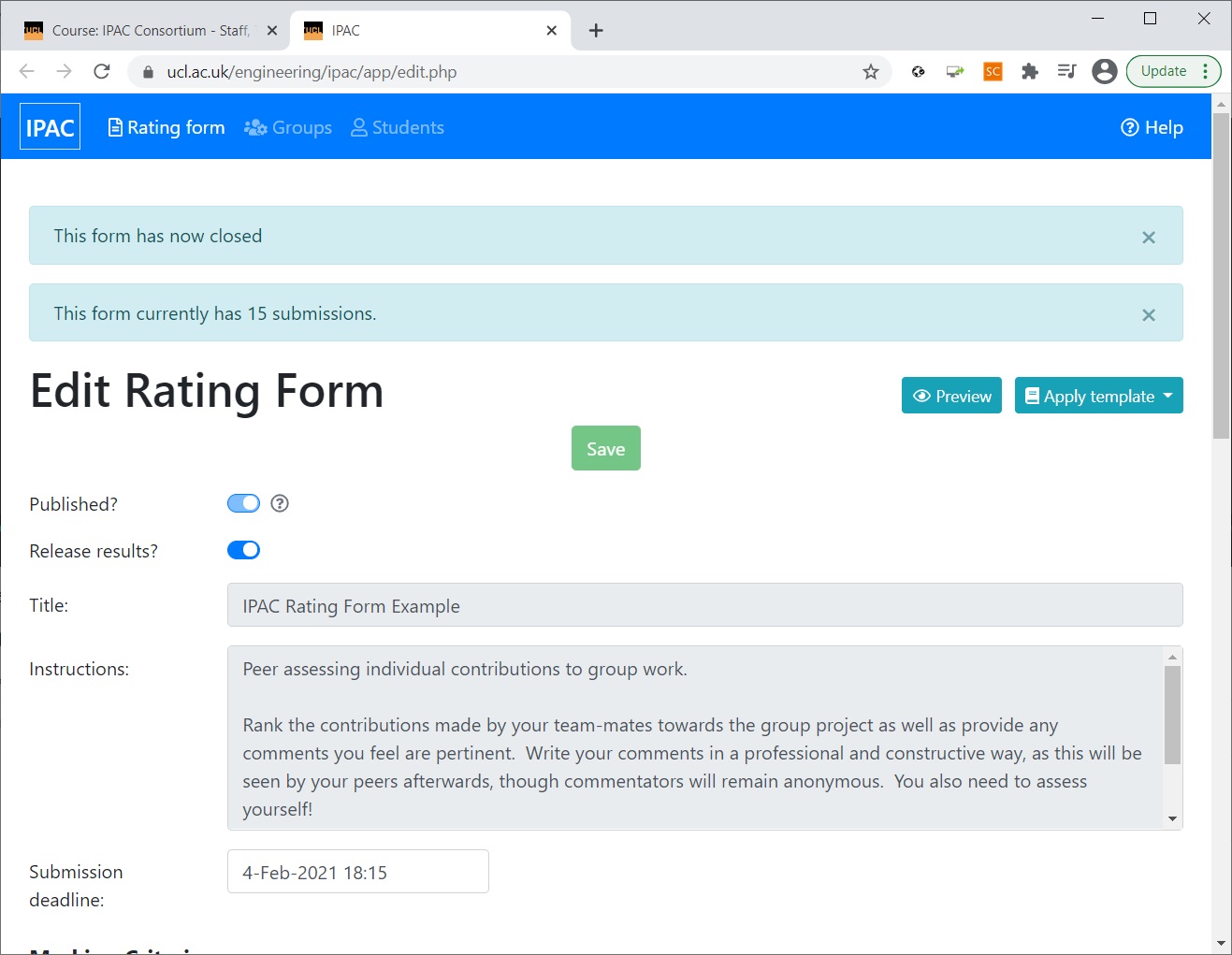 View results 1